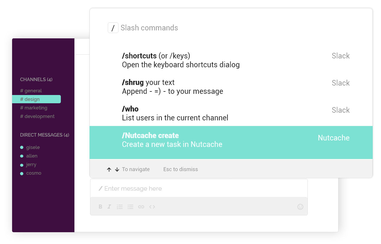commands